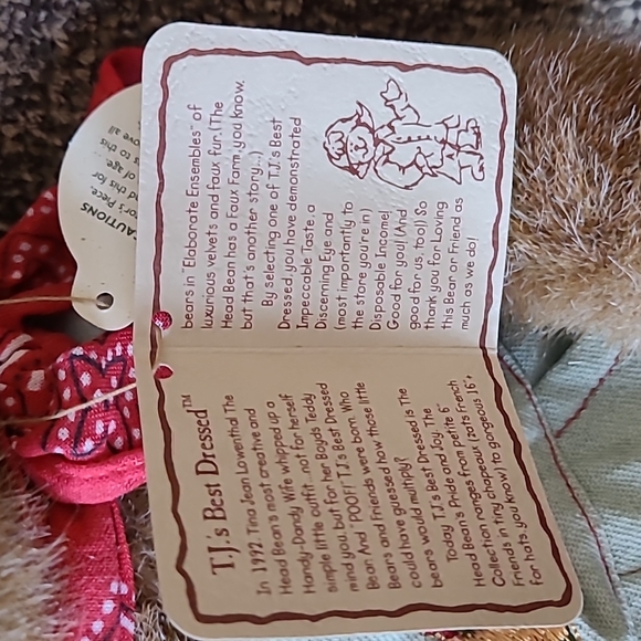 Retired Jeb McDonald Boyds Bear - Picture 2 of 4